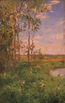 沃爾特 朗特 帕爾默 WPalmer Walter Launt At the Edge of the Pond